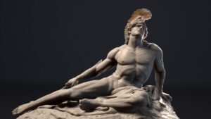 آشیل در سرزمین مردگان